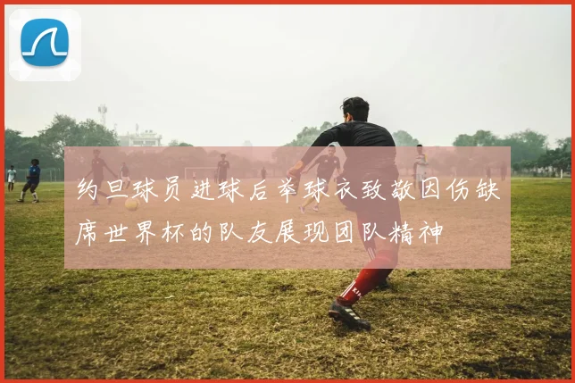 约旦球员进球后举球衣致敬因伤缺席世界杯的队友展现团队精神